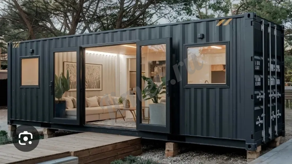 Дом из морских контейнеров